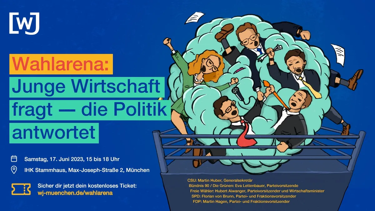 Große Wahlarena zur Landtagswahl