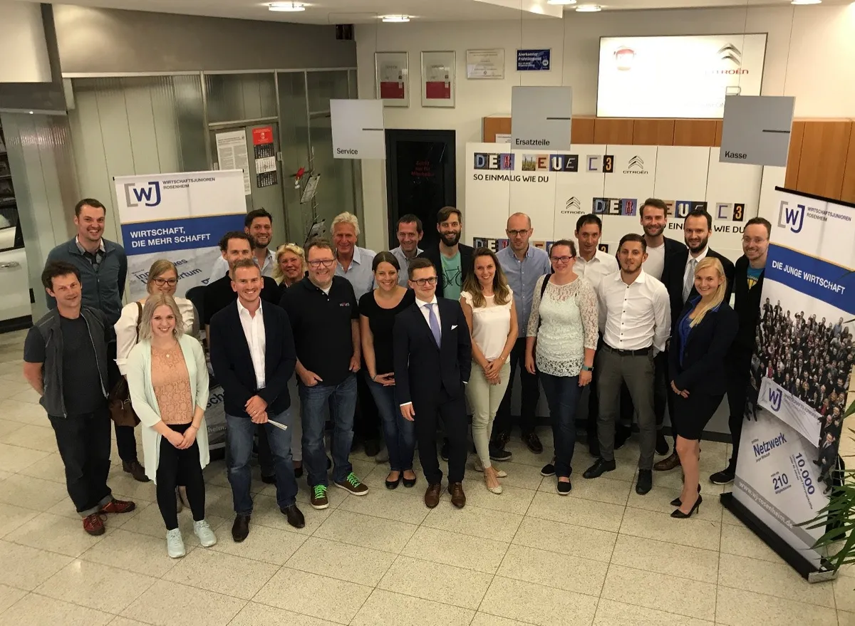 Visitenkartenparty der WJ Rosenheim