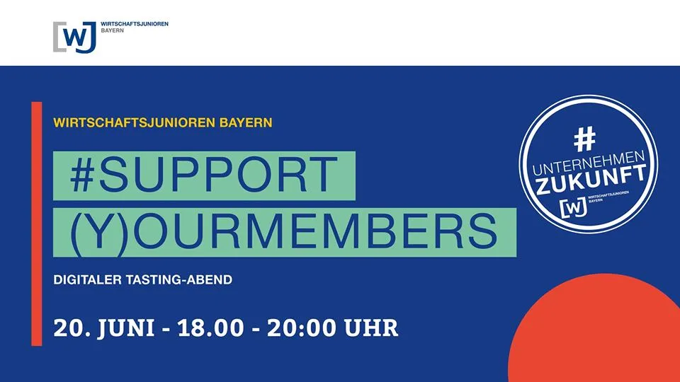 #support(y)ourmembers - Digitaler Tasting-Abend